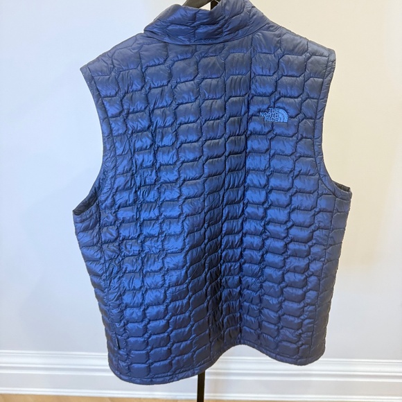 North Face Navy Mens Vest XL - Picture 6 of 9